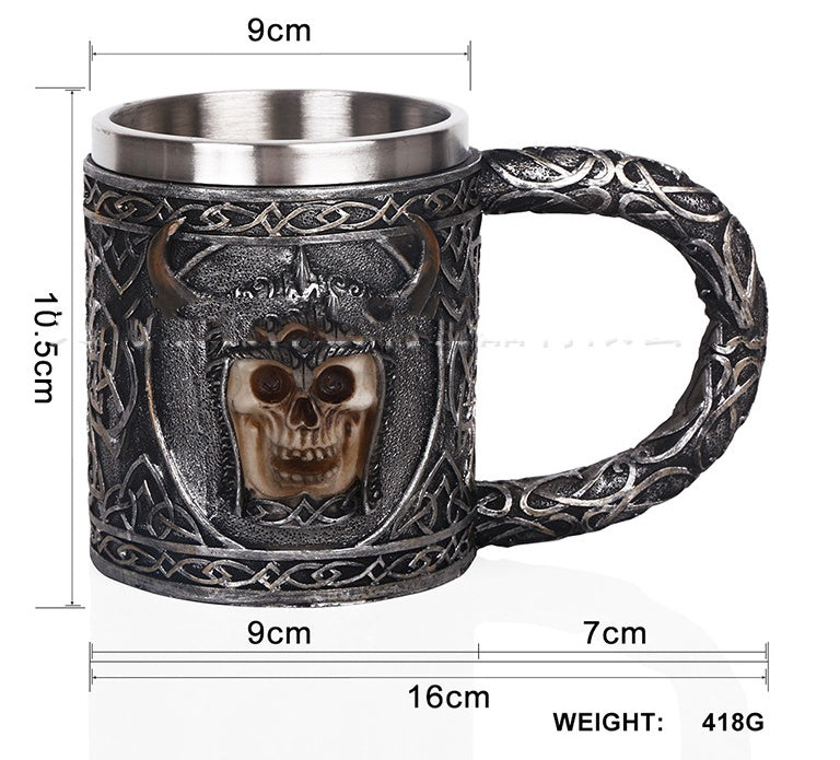 Foreign Trade Resin Stainless Steel Faucet Royal Mug