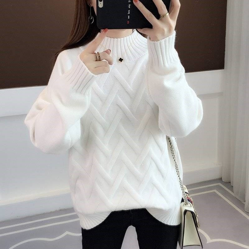 Idle Style Fashion Knit Top Women