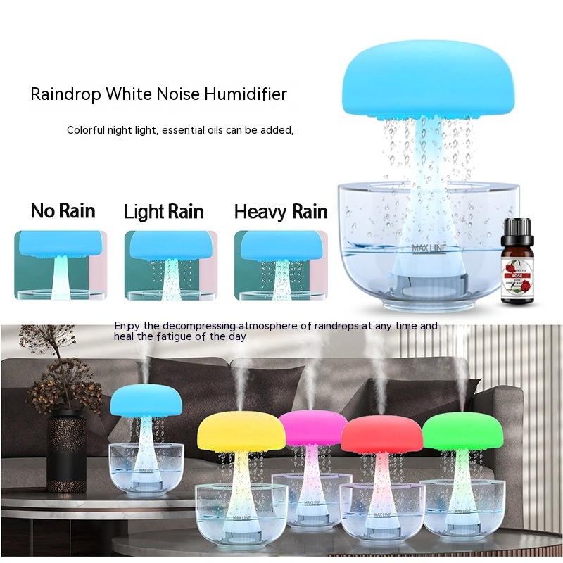 Mushroom Rain Humidifier