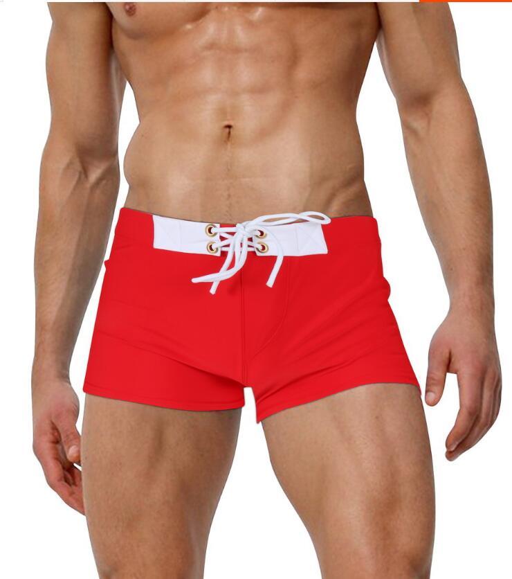 Men's Retro Swim Trunks