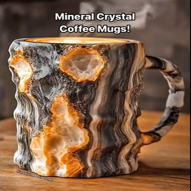 Mineral Crystal Coffee Mugs