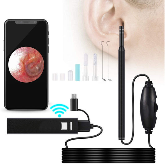 Hd Digital 3 In 1 Usb In-Ear Endoscope Ear Wax Cleaning Tool