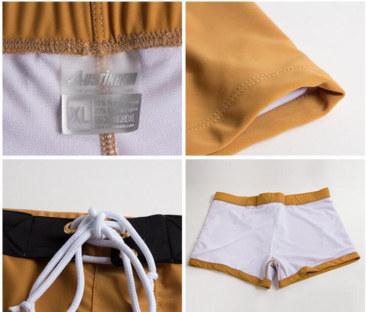 Men's Retro Swim Trunks