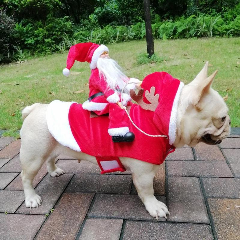 Santa riding outfit