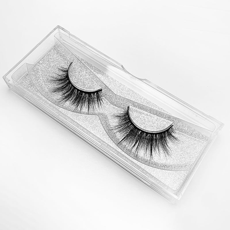 Three-dimensional Mink False Eyelashes, Multiple Layers Of Natural Thick