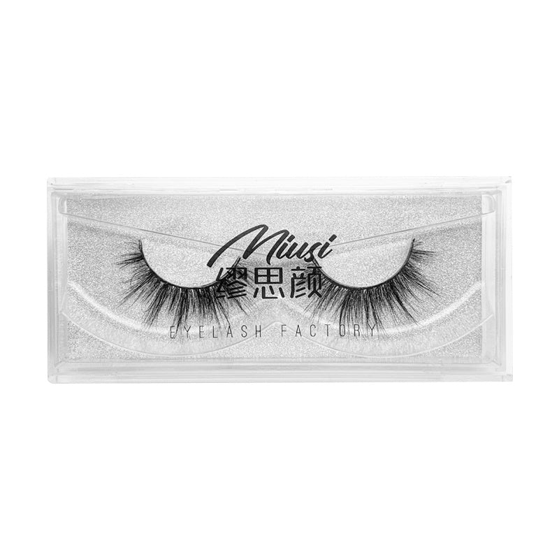 Three-dimensional Mink False Eyelashes, Multiple Layers Of Natural Thick