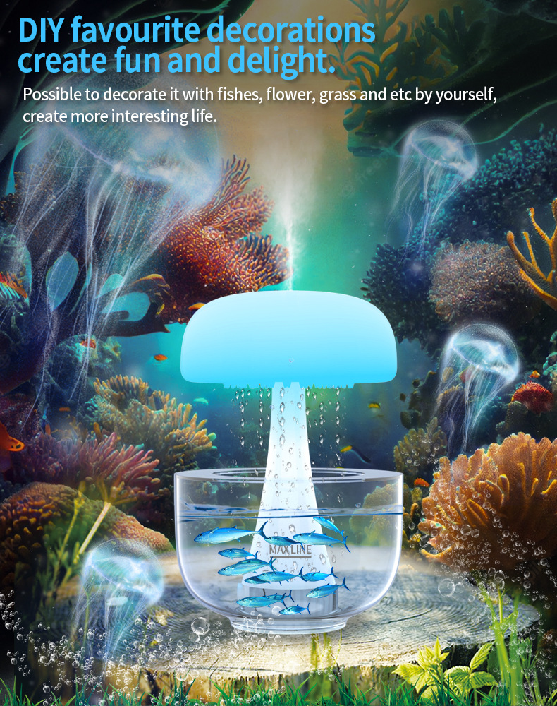 Mushroom Rain Humidifier