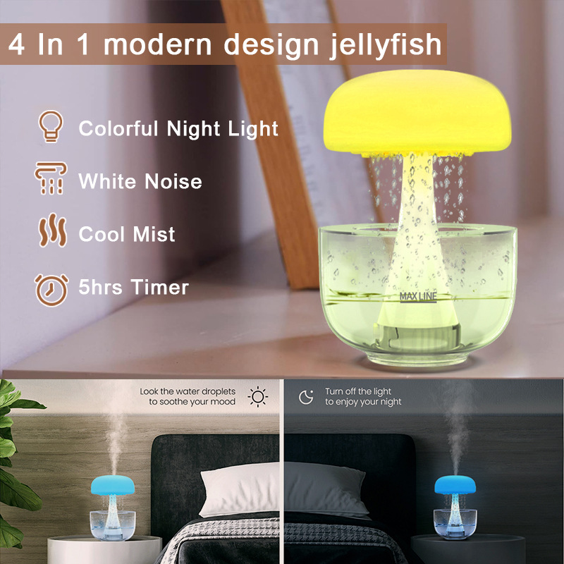 Mushroom Rain Humidifier