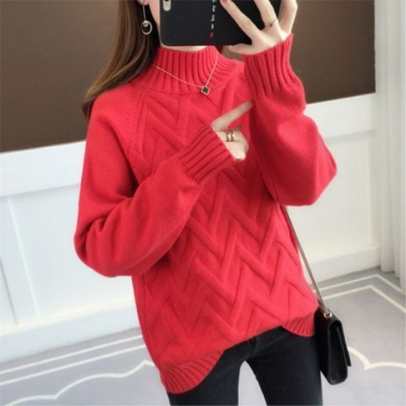 Idle Style Fashion Knit Top Women