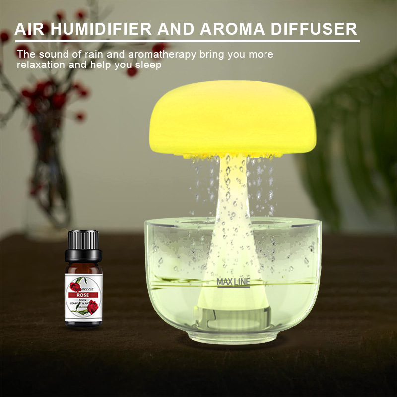 Mushroom Rain Humidifier