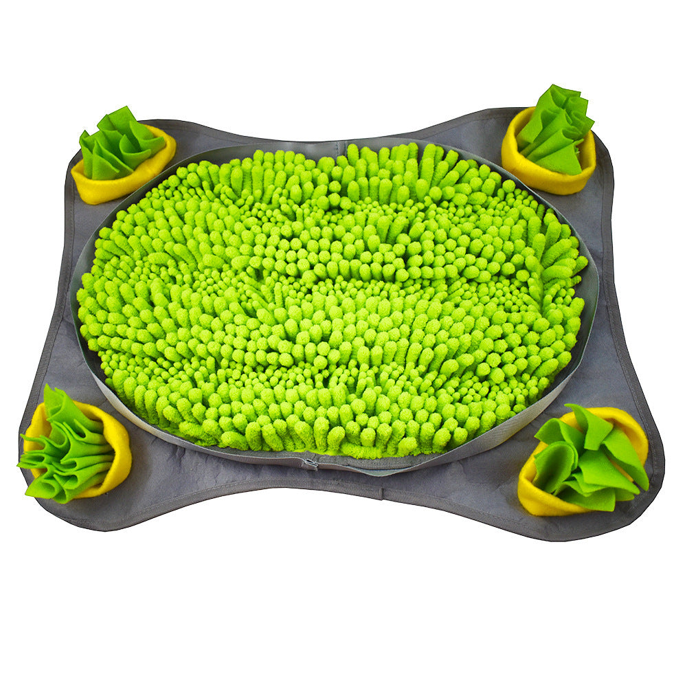 Dogs Snuffle Mat Pet Leak Food Anti Choking Mat Cat Dog Training Blanket Nose Work Toy Pet Slowing Feeding Intelligence Mat