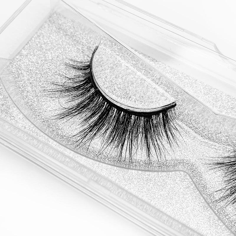 Three-dimensional Mink False Eyelashes, Multiple Layers Of Natural Thick