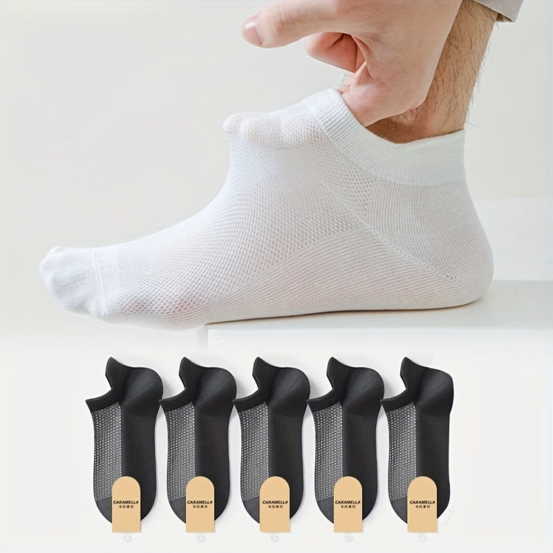 Five Pairs Of Men's Daily Socks