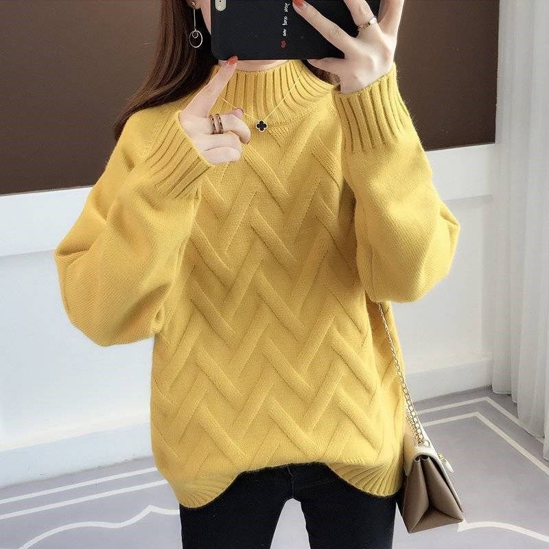 Idle Style Fashion Knit Top Women